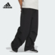 阿迪达斯正品 工装 2024夏季 Adidas 新款 男士 风梭织长裤 IY8018