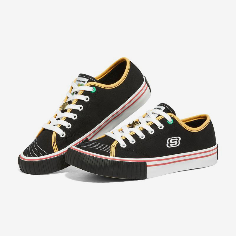 Skechers/斯凯奇正品当季新款女子海贼王联名舒适帆布板鞋