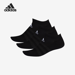 男女针织运动经典 Adidas 阿迪达斯正品 新款 DZ9385 及踝袜三双装