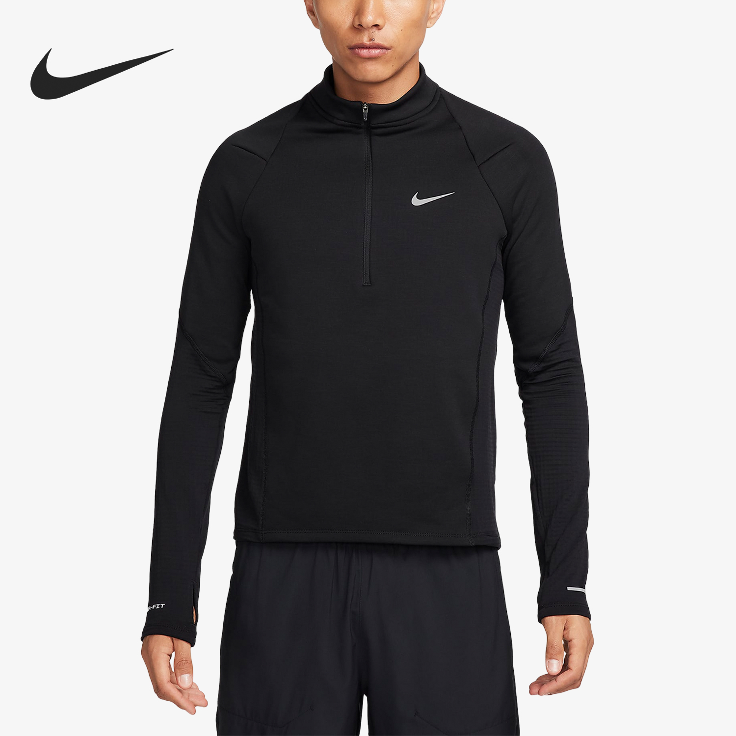 耐克男士时尚保暖运动长袖