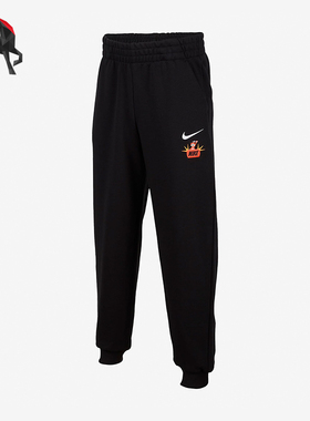 Nike/耐克正品春季大童简约舒适休闲运动针织长裤FZ6410-010