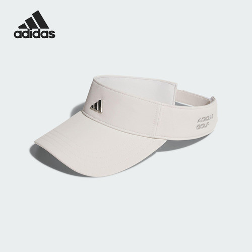 Adidas/阿迪达斯正品METAL VISOR男女高尔夫经典透气空顶帽JY1598
