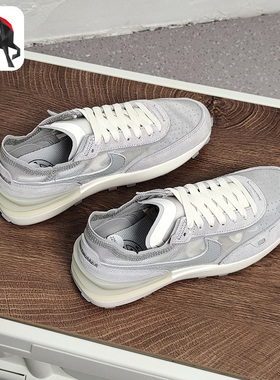 Nike/耐克正品WAFFLE ONE女子舒适轻便耐磨运动跑步鞋 DX5765-001