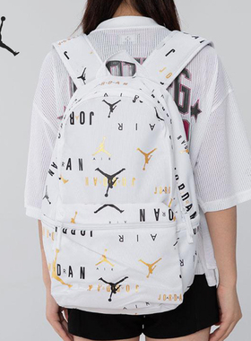 Nike/耐克正品JORDAN男女同款满印运动双肩背包JD2143004GS-002