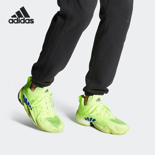 Adidas/阿迪达斯正品当季新款男女荧光绿天足运动篮球鞋 EE6009