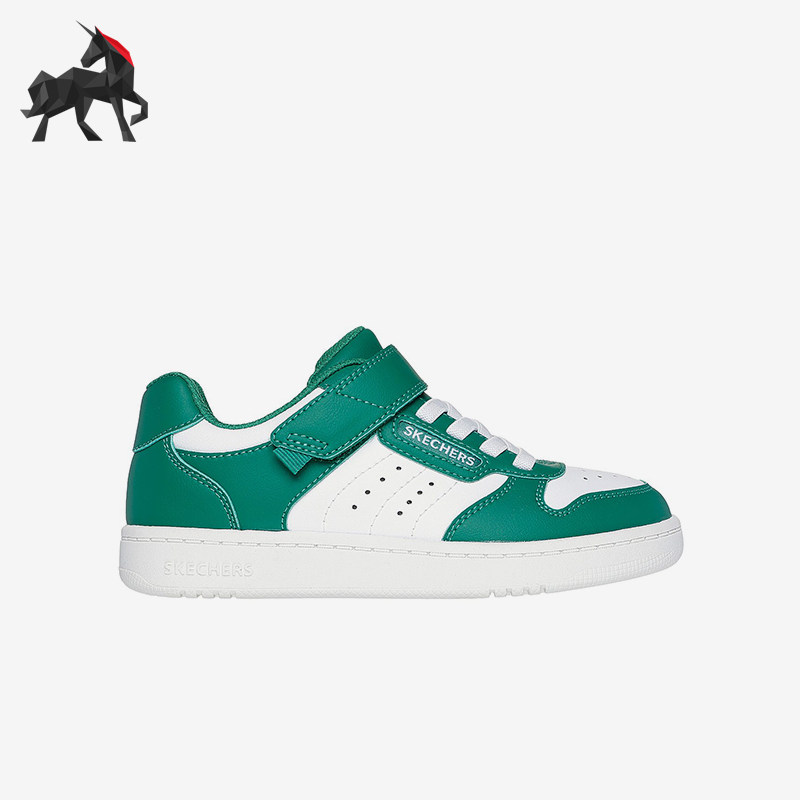 Skechers/斯凯奇正品春季新款男童休闲透气魔术贴运动板鞋