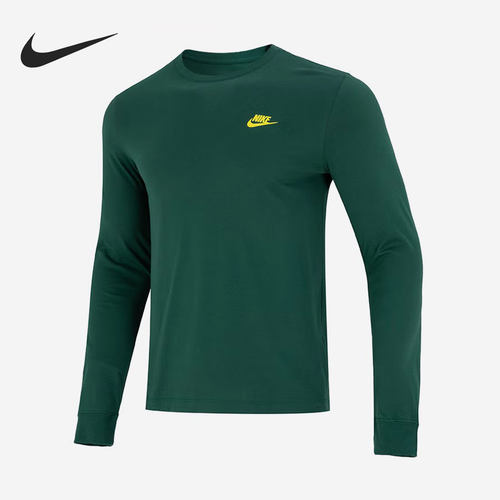 耐克男子圆领运动长袖T恤