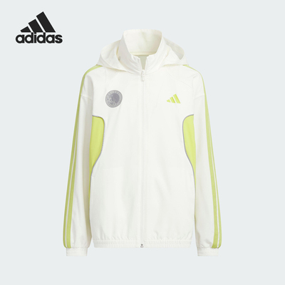 Adidas/阿迪达斯正品JK BTS WV儿童休闲梭织日常运动外套KF4958