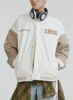 New Balance/NB正品2025新款男子运动宽松夹克外套AMJ34309-CIC