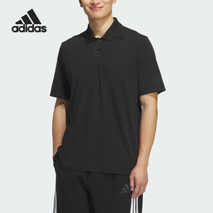 阿迪达斯正品 款 Adidas 2025夏季 KC5828 男士 宽松翻领运动POLO衫