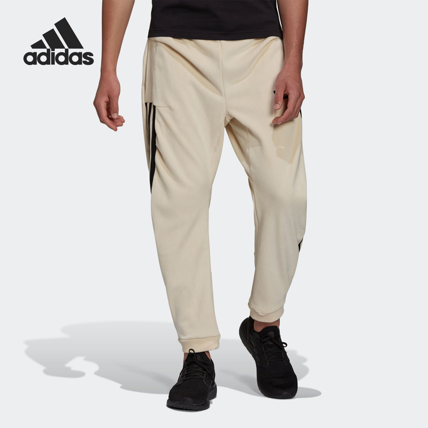 阿迪达斯男子运动训练长裤