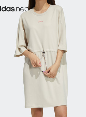 Adidas/阿迪达斯正品 W BQFD DRESS 女子运动连衣裙 H61996