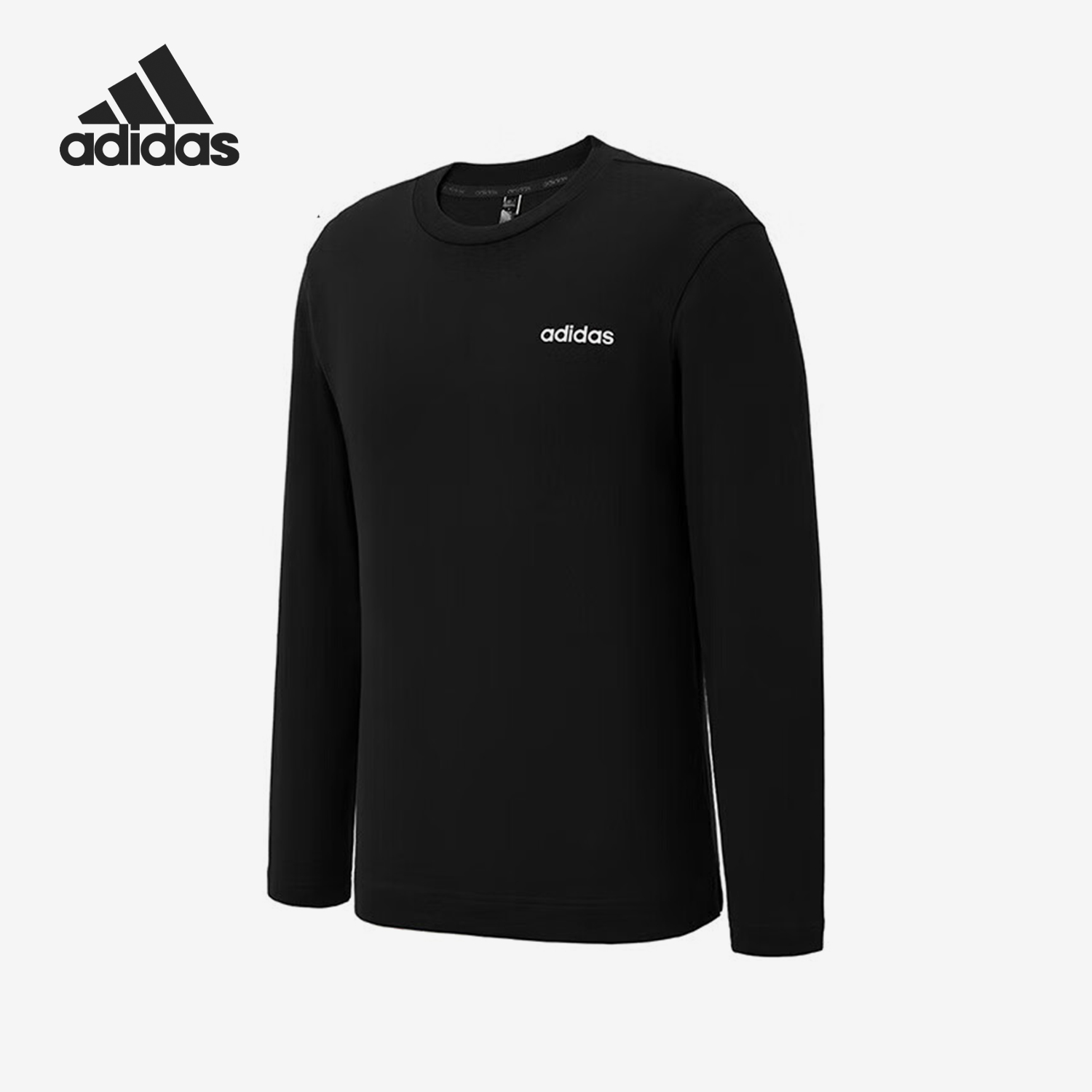 Adidas/阿迪达斯正品U LS TEE男女针织宽松经典休闲卫衣JL5904
