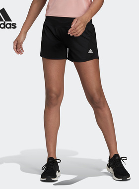 Adidas/阿迪达斯正品2023春夏新款女子运动健身短裤HD0667