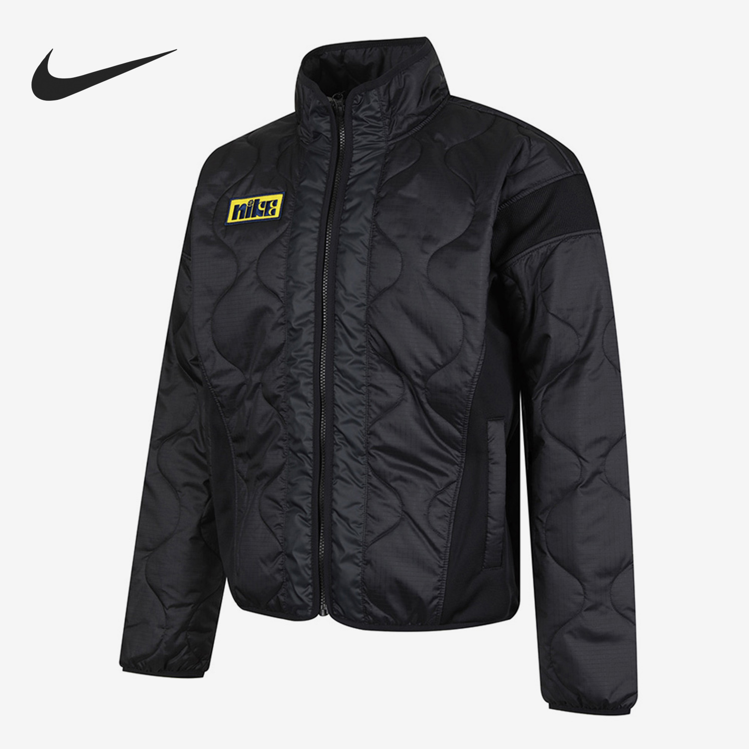 耐克男子立领运动棉服