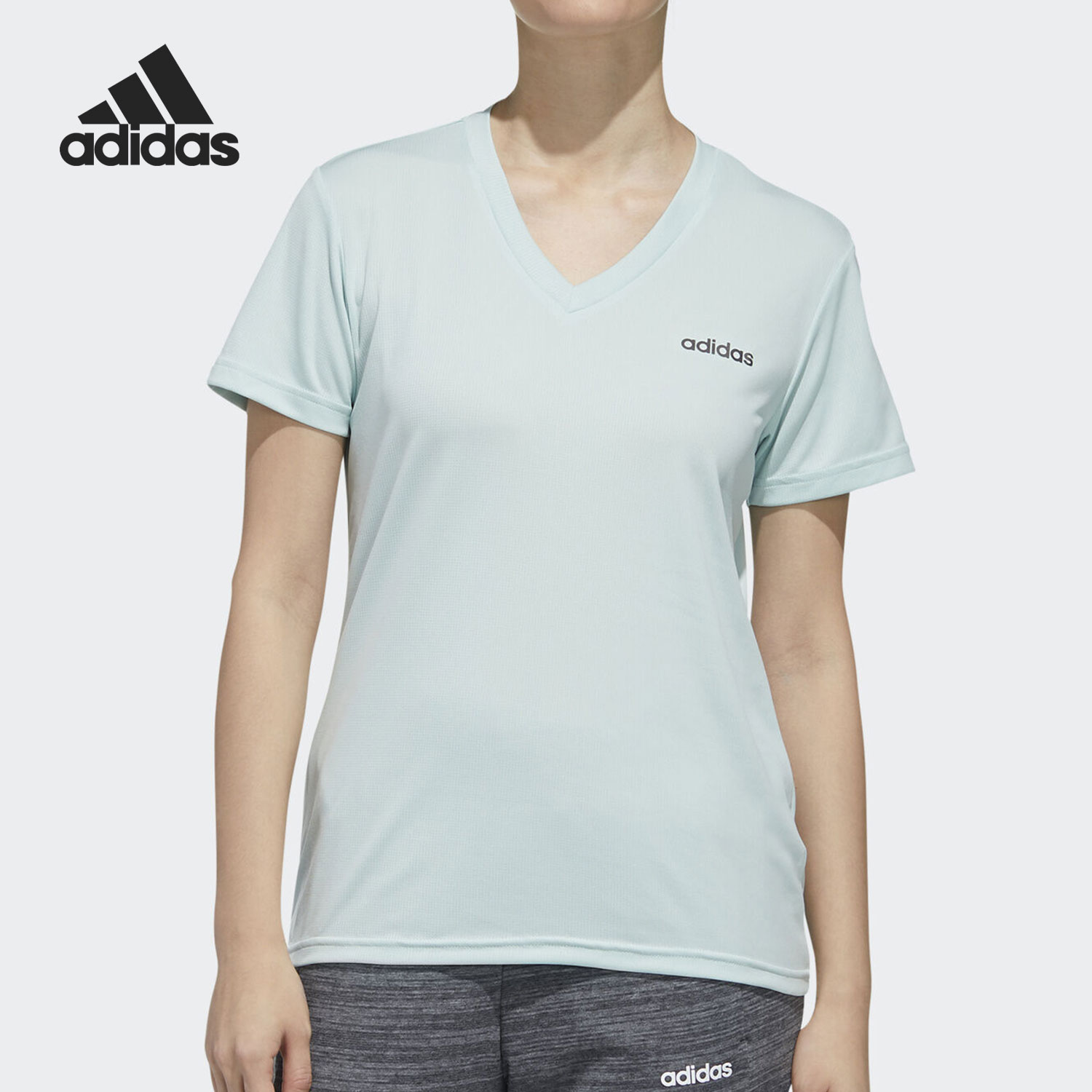 Adidas/阿迪达斯女子运动短袖