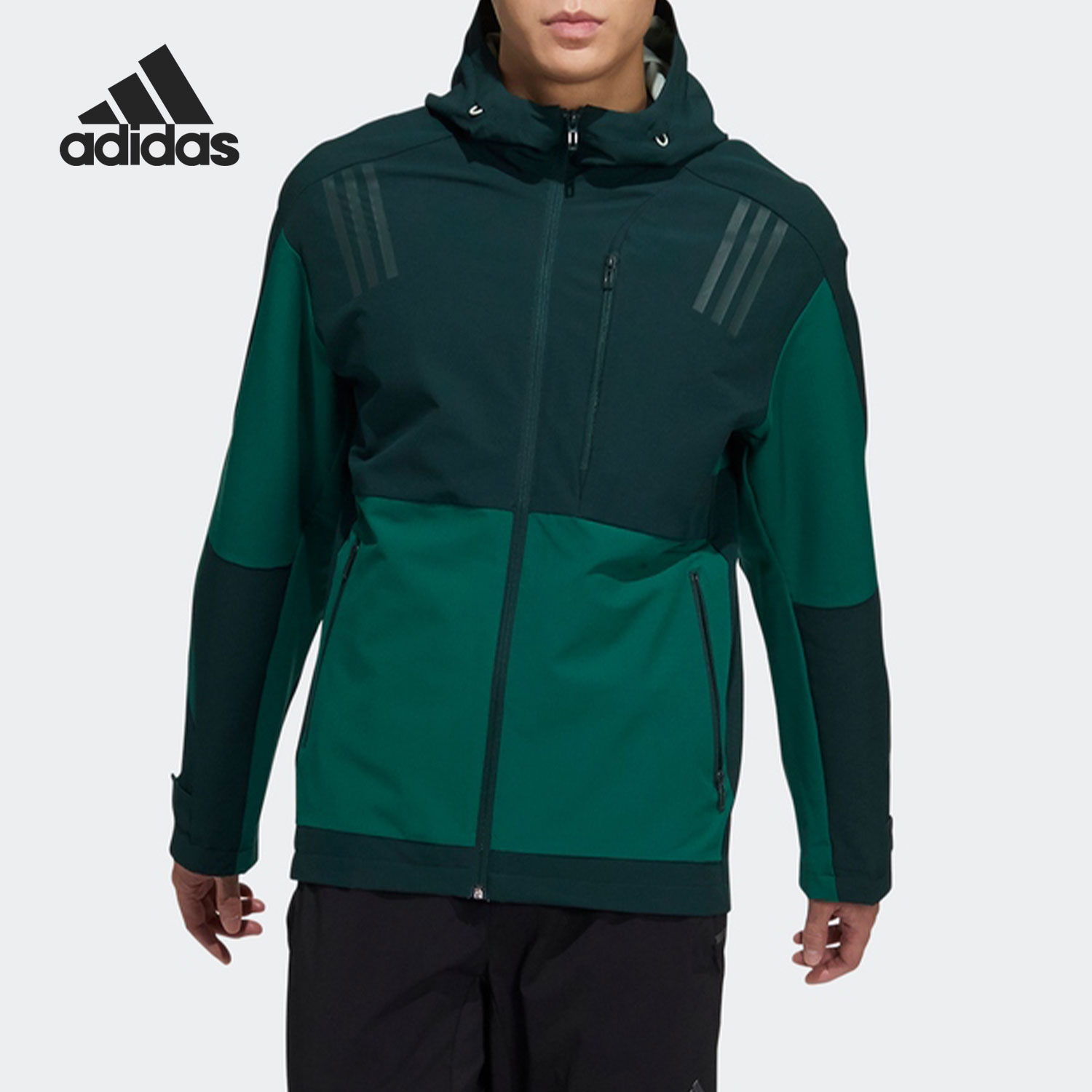 阿迪达斯男子运动夹克外套