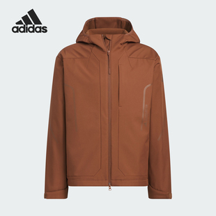 Adidas/阿迪达斯TH SOFTSHELL JK男士运动连帽外套JZ1151