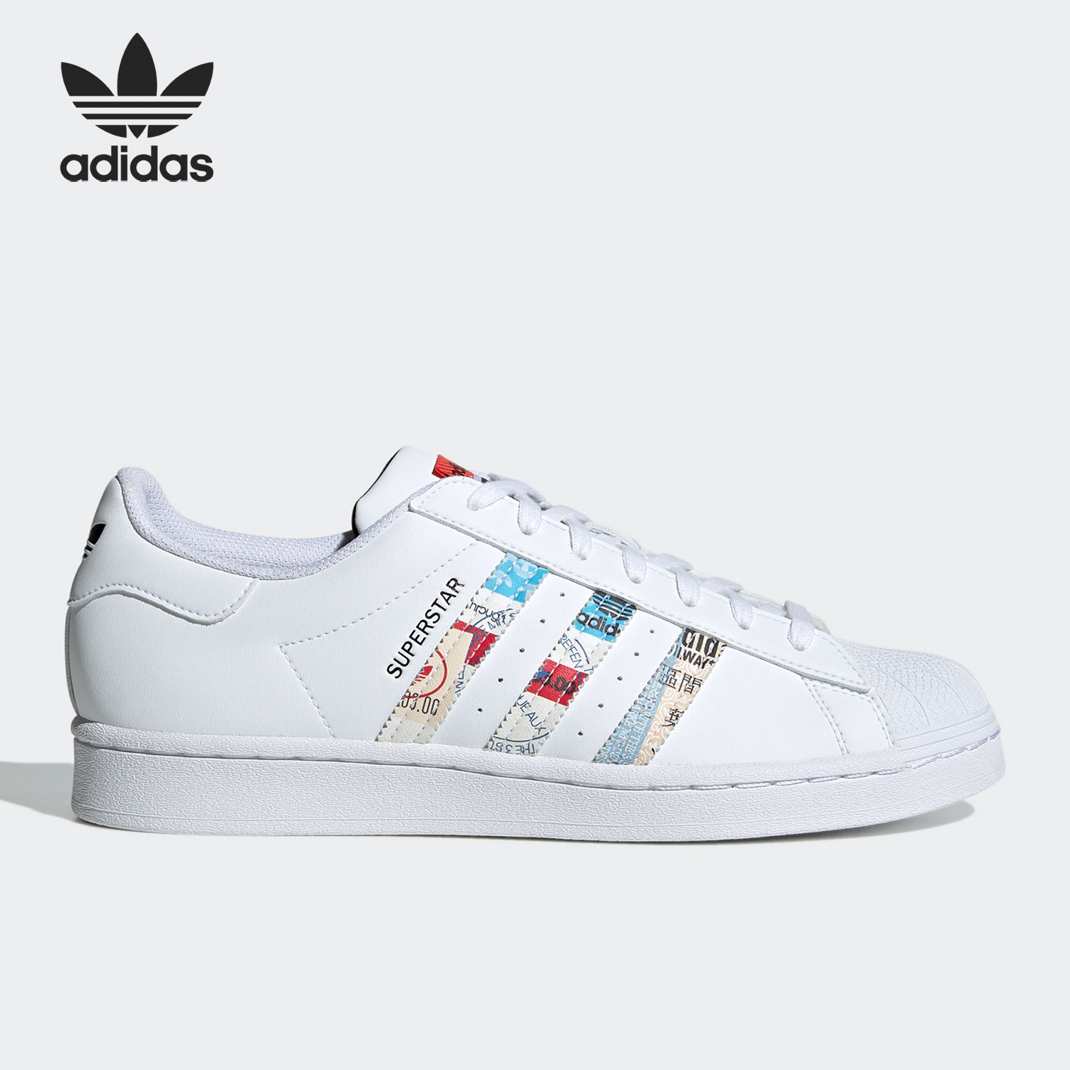 阿迪达斯贝壳头男女休闲板鞋