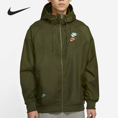 耐克男子运动休闲连帽夹克外套