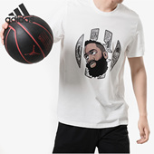 Adidas 男子休闲运动篮球T恤CV9958 GKD 阿迪达斯正品 HRDN