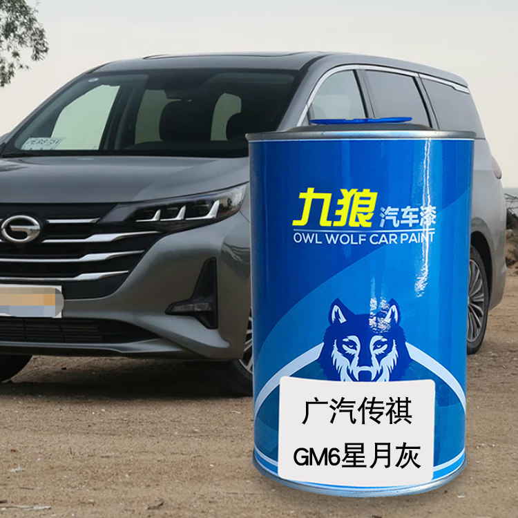九狼汽车漆广成汽品传漆祺GA8改色车GM6星月灰星光银典雅黑咖啡棕