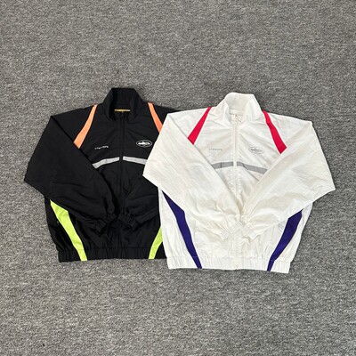 CorteizVibeDRILL风拼色风衣