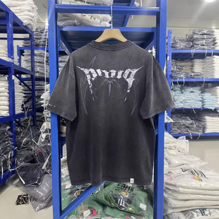Destroyed水洗破坏刀割印花宽松高街短袖 Blade T恤 SPACE PANQ