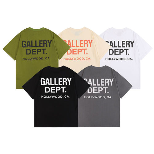 GALLERYDEPT字母宽松短袖T恤
