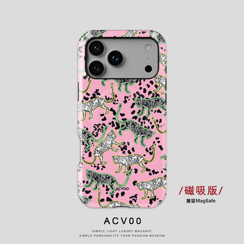 磁吸大理石纹防摔iPhone手机壳