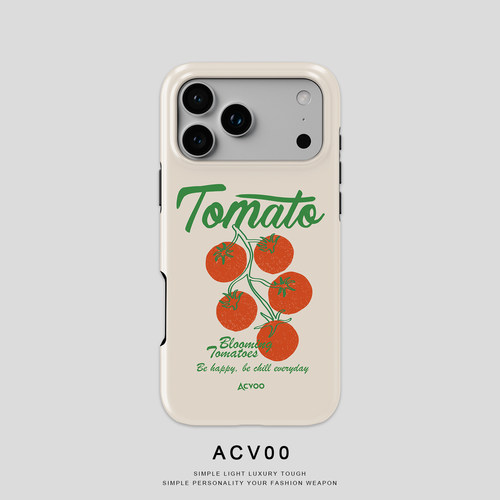 Acvoo番茄鲜果红果物语iPhone17Promax保护16适用于苹果15手机壳14防摔壳13不褪色12可水洗全包