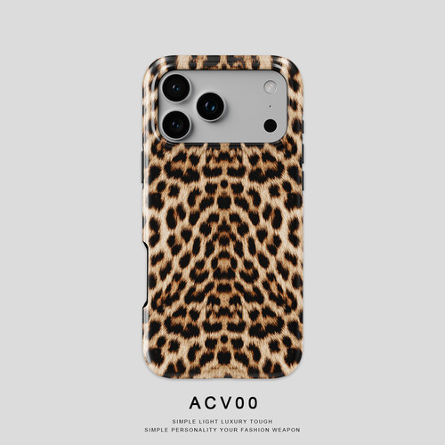 acvoo豹纹iPhone壳防摔不掉色