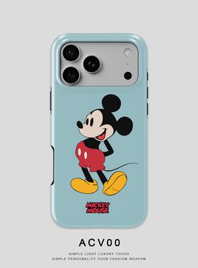 Acvoo卡通可爱iPhone17Promax保护16适用于苹果15手机壳14防摔壳13不褪色12环保11可水洗Air全包