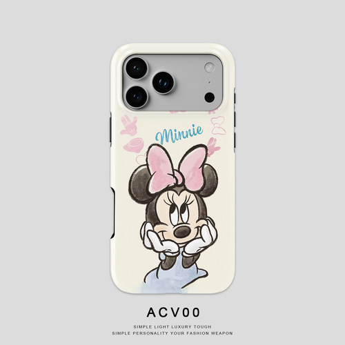 Acvoo卡通情侣iPhone防摔壳