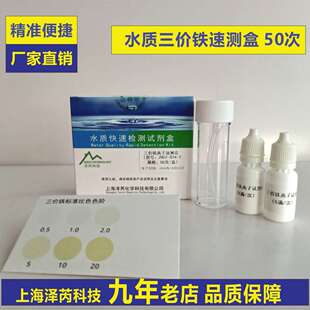 水质铁离子检测总铁检测三价铁检测二价铁检测 井水废水污水检测