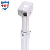 45管径1.2米监控伸缩支架鸭嘴万向铝合金加长立装 摄像头枪机 吊装