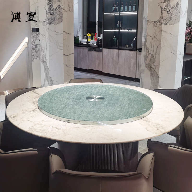 博宴银丝钢化玻璃高档会所包厢酒店圆桌夹丝台面转台底座餐桌转盘,商业/办公家具,转盘,淘宝优惠券,粉丝福利购,淘宝优惠卷