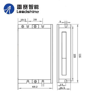 雷赛智能混合伺服两相闭环驱动器CL57套装电机57CME26 60CME30X