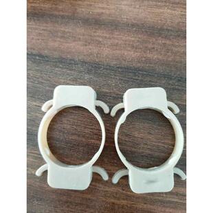 晶钢门橱柜铰链橡胶垫圈硅胶烟斗铰PP平垫灶台厨房门合页垫片加厚