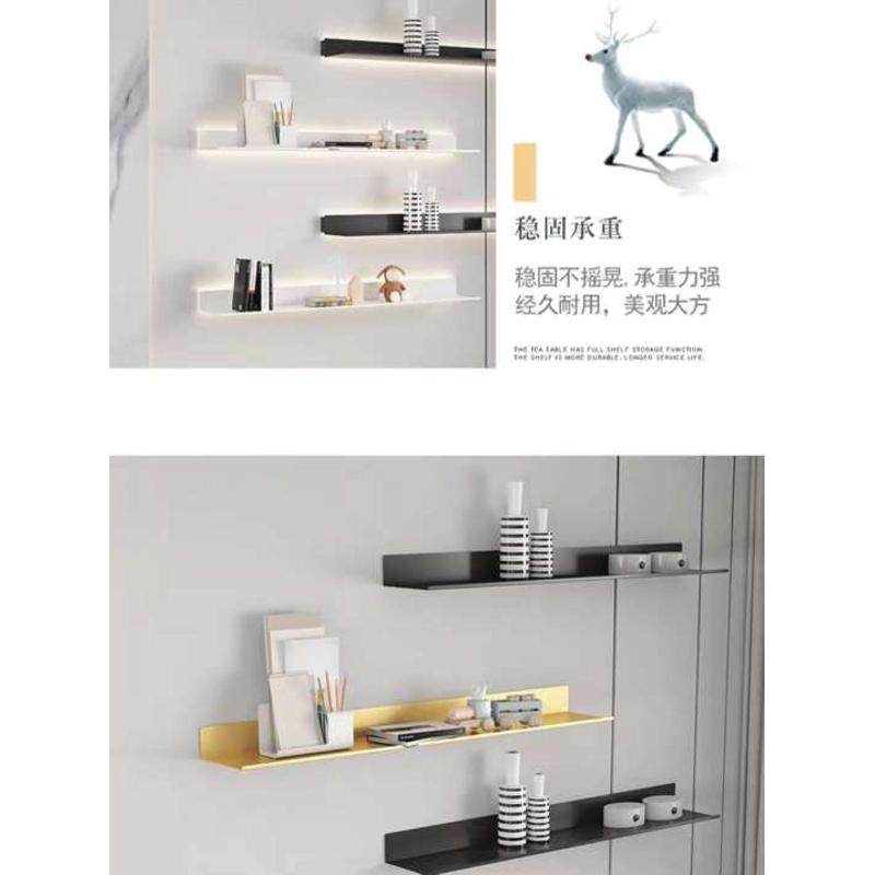 铝合金发光层板置物架LED灯光简约收纳架书架壁挂展示L型金属隔板,住宅家具,搁板/置物架/家用陈列架,淘宝优惠券,粉丝福利购,淘宝优惠卷