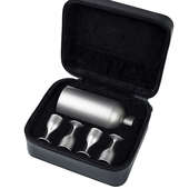 纯钛酒壶白酒瓶迷你随身带户外盛酒器大容量酒具便携圆形酒壶露营