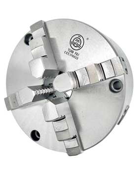 浙江园牌高精度K21-160前穿式二三四爪自定心卡盘80-630三孔六孔