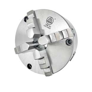 二三四爪自定心卡盘80 630三孔六孔 160前穿式 浙江园牌高精度K21