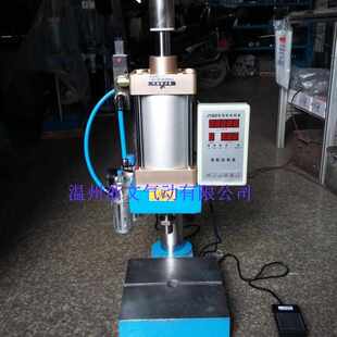 800KG10050125气缸可调 气动冲床压机小型气动压力机行程型台式