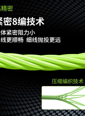 可浪蛇流PE线远投超顺滑路亚专用线8遍路亚钓鱼主线拉力强耐磨
