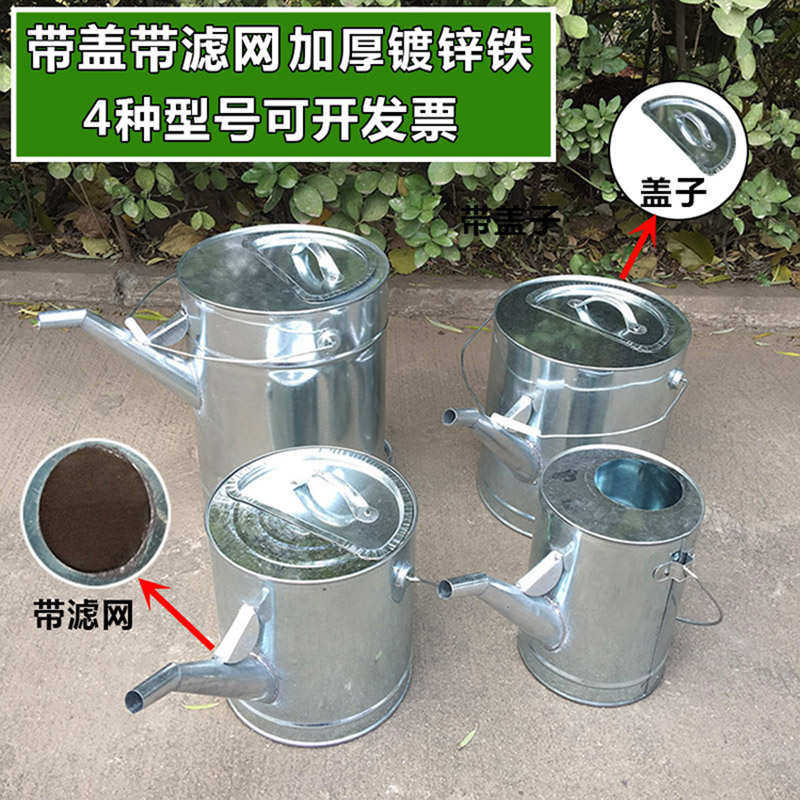 长嘴加油桶汽油桶汽车摩托车备用油箱20升15升10升白铁喷壶柴油壶