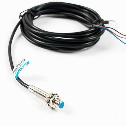 沪工小型接近开关LJ5A3-1-Z/BX 三线NPN常开24V 电感式传感器M5
