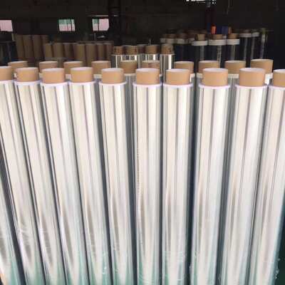 宽1.22米耐高温防火工业锡纸加厚带胶自粘铝箔胶带1米带胶铝箔纸