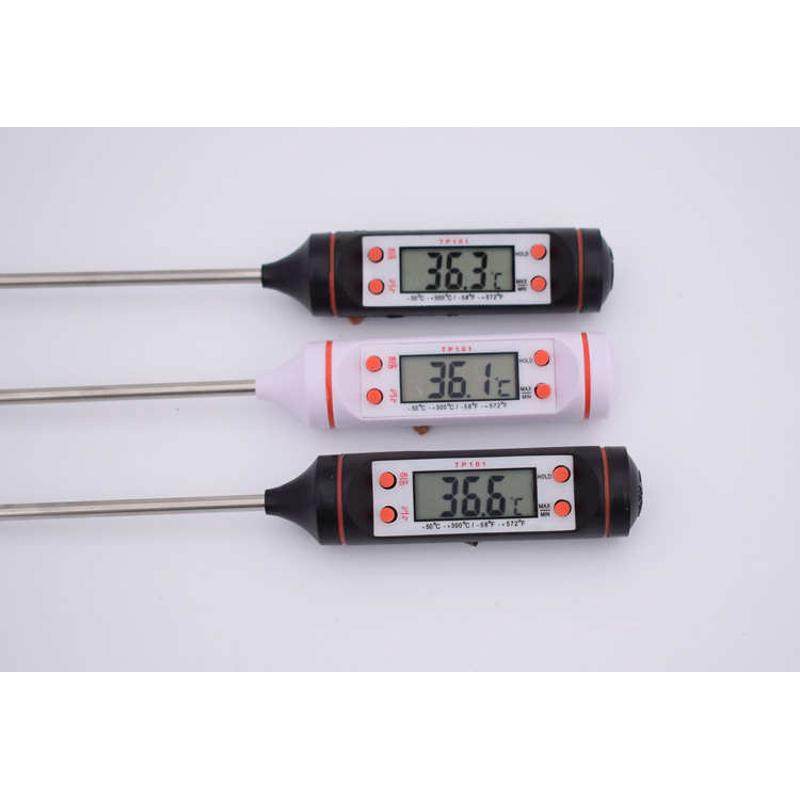 食品温度计tp101笔试烧烤温度计高精度探针电子水温计奶温油温