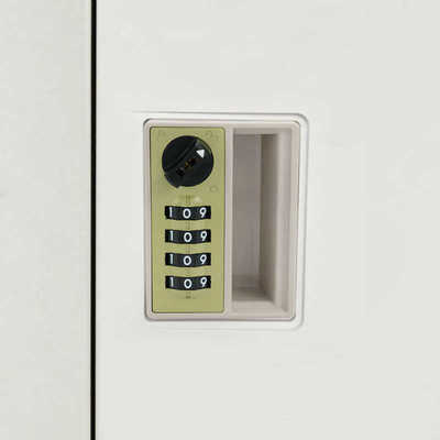 铁皮文件柜门塑料拉手锁钢制柜扣手锁浴室柜更衣储物柜机械密码锁